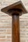 Mid-Century French Pedestal Plant Holder in Walnut Wood, 1960s, Image 5