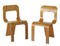 Italian Plywood Dining Chairs by Gigi Sabadin for Stilwood, 1973, Set of 4 2