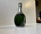 Danish Art Nouveau Decanter in Green Glass and Pewter, 1910s, Image 6