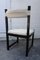 Black Ebonised Oak Chairs byEmile Veranneman De Coene, Belgium, 1970s, Set of 6 22