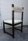 Black Ebonised Oak Chairs byEmile Veranneman De Coene, Belgium, 1970s, Set of 6 7