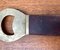 Large Mid-Century Brass and Teak Bottle Opener, 1960s 9