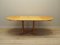 Danish Round Ash Dining Table, 1960s 5