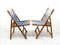 Vintage Folding Side Chairs, 1980s, Set of 2, Image 4