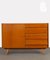 Vintage Oak Storage U-458 Model by Jiri Jiroutek for Interier Praha, 1960s 1