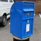 Blauer Vintage Briefkasten 4
