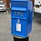 Vintage Blue Post Box 2