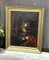 Portrait of Cavalry Officer, Large Oil on Canvas, Framed 1