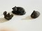 Set of 3 Animals Sculptures Bronze Black Brown Color, France, 1900, 1890s, Set of 3 19