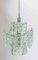 Lámpara de araña de Murano vintage atribuida a Fontana Arte, años 60, Imagen 4