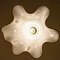 Large Beige Murano Glass Flower Pendant Light attributed to Kalmar, Austria, 1970s, Image 4