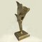 Expressive Bronze Abstract Sculpture of Bird, 1980s, Image 4