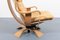 Vintage Scandinavian Swivel Lounge Chair, Sweden 1970s, Image 8