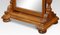 Large Carved Oak Cheval Dressing Mirror 8