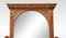 Large Carved Oak Cheval Dressing Mirror 6