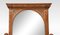 Large Carved Oak Cheval Dressing Mirror, Image 6