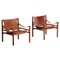 Sirocco Easy Chairs attributed to Arne Norell, 1960s, Set of 2 1