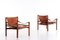 Sirocco Easy Chairs attributed to Arne Norell, 1960s, Set of 2 11