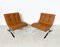 Mid-Century Modern Brown Leather Armchair, Italy, 1970s 3