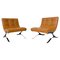 Mid-Century Modern Brown Leather Armchair, Italy, 1970s 1
