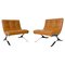 Mid-Century Modern Brown Leather Armchair, Italy, 1970s, Image 1