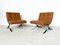 Mid-Century Modern Brown Leather Armchair, Italy, 1970s, Image 2