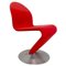 Mid-Century Modern System 123 Chair attributed to Verner Panton, Denmark, 1973 1