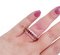 Anello con rubini, diamanti e oro rosa a 14 carati, anni '70, Immagine 5