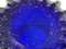 Vaso molto grande in vetro di Murano blu e trasparente di Barovier & Toso, anni '60, Immagine 6