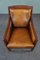 Fauteuil en Cuir de Mouton et Bois 6