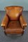 Brown Sheep Leather Armchair 6