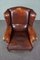 Brown Sheep Leather Armchair, Image 6