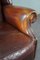 Brown Sheep Leather Armchair 9