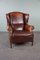 Brown Sheep Leather Armchair 5