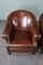 Sheep Leather Club Armchairs, Set of 2 6