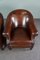 Sheep Leather Club Armchairs, Set of 2, Image 7