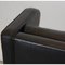 Wingchair in Patinated Black Leather by Børge Mogensen for Fredericia, 1980s 11
