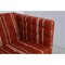 Ej-315/2 Sofa aus rotem Stoff von Erik Jørgensen 9