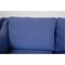 Modell 2212 2-Sitzer Sofa aus blauem Stoff von Børge Mogensen für Fredericia, 1990er 3