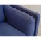 Modell 2212 2-Sitzer Sofa aus blauem Stoff von Børge Mogensen für Fredericia, 1990er 11