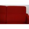 Airport 3-Seater Sofa in Red Fabric by Arne Jacobsen for Fritz Hansen, 1990s 6