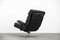 Fauteuil de Bureau Pivotant en Cuir, Italie, 1960s 6