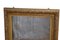 Espejo de pared antiguo de madera dorada, 1870, Imagen 9