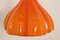 Orange Glass Pendant Lamp from Peill & Putzler, 1960s 8