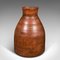 Indian Victorian Hardwood Urn Vases, 1900s, Set of 3 5