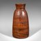 Indian Victorian Hardwood Urn Vases, 1900s, Set of 3, Image 8