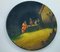 Antique Russian Lacquer Plate by Vyshniakov 1