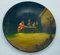 Antique Russian Lacquer Plate by Vyshniakov 4