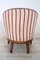 19th Century Italian Upholstered Walnut Armchair, Image 6