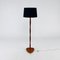 Danish Brass and Rosewood Floor Lamp, 1960s 1